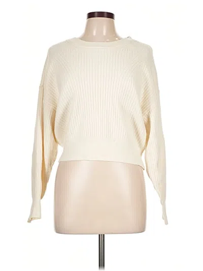 Pre-owned Bagatelle Pullover Sweater In Ivory