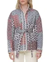 Bagatelle Quilted Barn Jacket In Eqestrian Patchwork