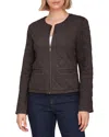 Bagatelle Quilted Jacket In Brown