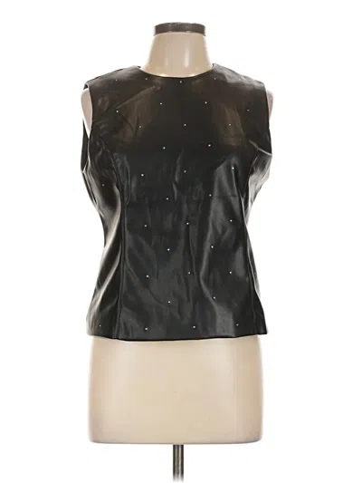 Pre-owned Bagatelle Sleeveless Blouse In Black