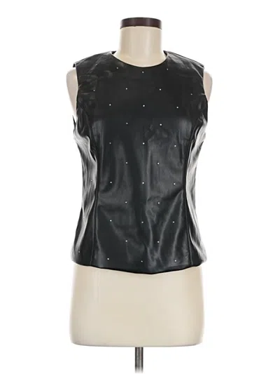 Pre-owned Bagatelle Sleeveless Blouse In Black