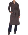 Bagatelle Suiting Coat In Brown