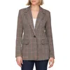 Bagatelle Tailored One-button Blazer In Multi