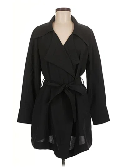 Pre-owned Bagatelle Trenchcoat In Black