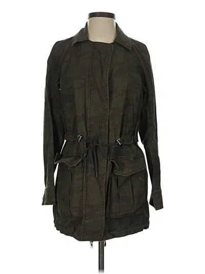 Pre-owned Bagatelle Trenchcoat In Green