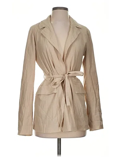 Pre-owned Bagatelle Trenchcoat In Tan