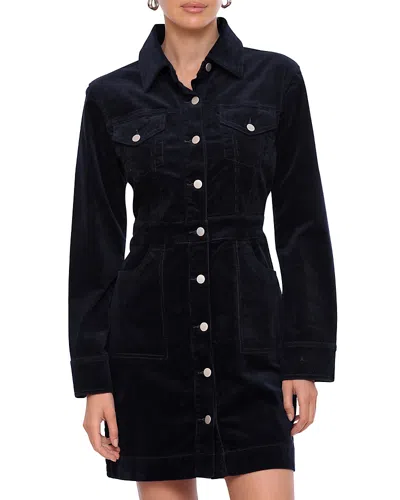 Bagatelle Trucker Dress In Navy