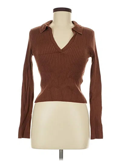 Pre-owned Bagatelle Turtleneck Sweater In Brown