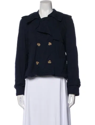 Pre-owned Bagatelle Utility Jacket In Blue