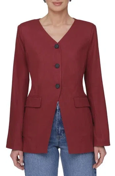 Bagatelle V-neck Longline Blazer