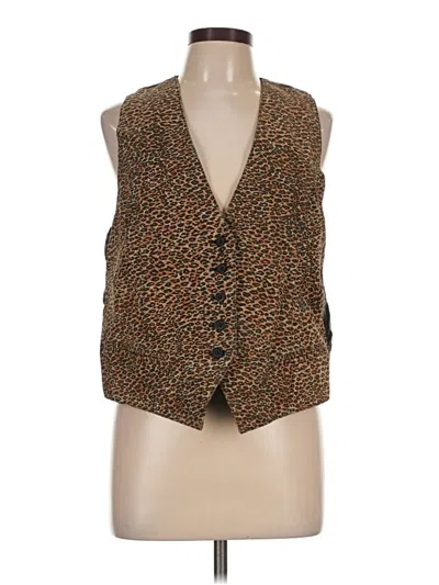 Pre-owned Bagatelle Vest In Brown