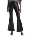 Bagatelle.nyc Bagatelle. Nyc Faux Leather Flare Leg Pants In Black