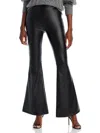 Bagatelle.nyc Bagatelle. Nyc Faux Leather Flare Leg Pants In Black