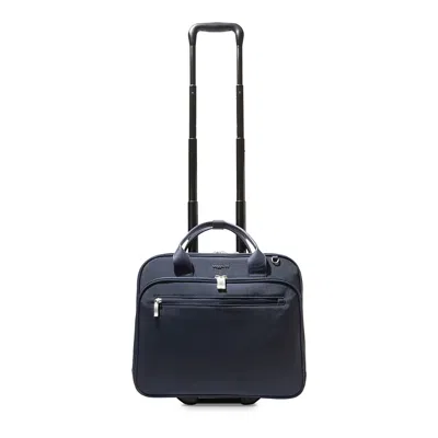 Baggallini 2 Wheel Tote In French Navy