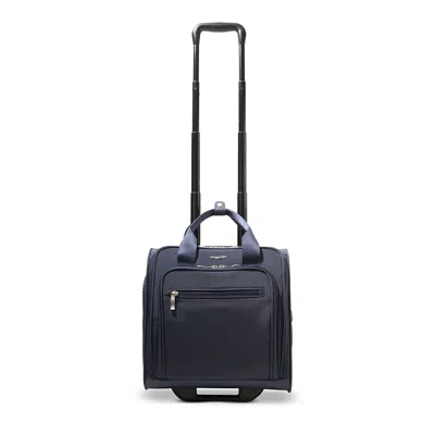 Baggallini 2 Wheel Under Seat Carry On Bag In French Navy