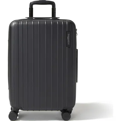 Baggallini 22 In. 4 Wheel Hardshell Carry On Luggage In Black