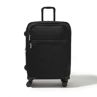 Baggallini 26" Large Checked Luggage With Expansion In Black
