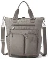 Baggallini 3-in-1 Convertible Backpack Tote In Gray