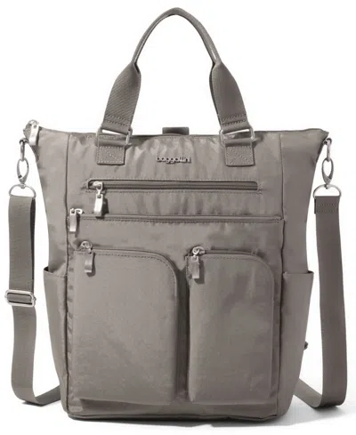 Baggallini 3-in-1 Convertible Backpack Tote In Gray