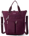 Baggallini 3-in-1 Convertible Backpack Tote In Purple