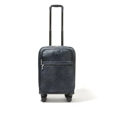 Baggallini 4 Wheel Carry-on Luggage In Midnight Blossom
