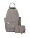 Baggallini All Day Backpack With Rfid Wristlet In Multi