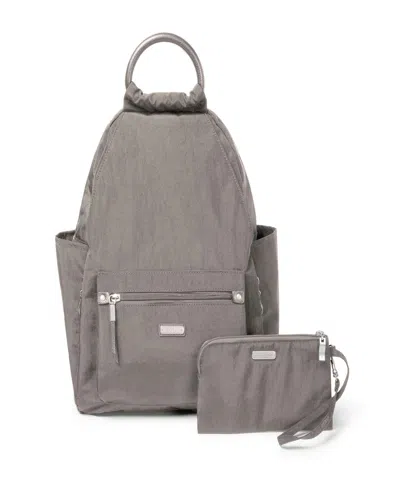 Baggallini All Day Backpack With Rfid Wristlet In Multi