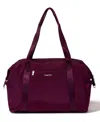 Baggallini All Day Large Duffel Weekender Bag In Mulberry