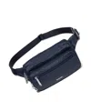 Baggallini Securtex Anti-theft Belt Bag Sling In French Navy