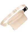 Baggallini Anti-theft Belt Bag In Gold
