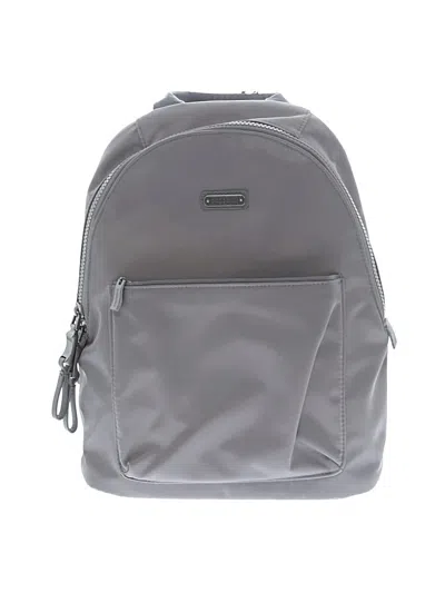 Pre-owned Baggallini Backpack In Gray