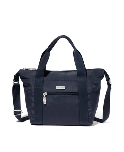 Baggallini Baggalini Top Handle Satchel Crossbody Bag In French Navy