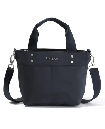 Baggallini Baggillini Mini Carryall Tote Bag In French Navy