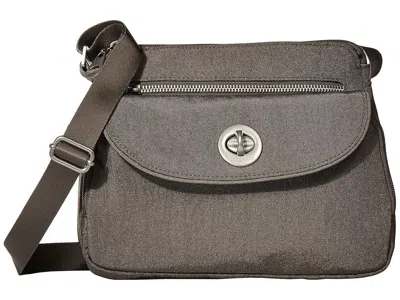Baggallini Calais Crossbody Bag Cross Body Handbags Sterling Shimmer: One Size In Gray