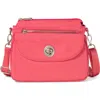 Baggallini Calais Crossbody Bag In Flamingo