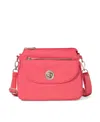 Baggallini Calais Medium Crossbody Bag In Flamingo