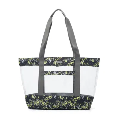 Baggallini Carry Away Clear Tote W/ Pouch In Pattern