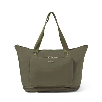 Baggallini Carryall Expandable Packable Tote Bag In Sand