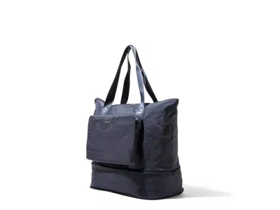 Baggallini Carryall Expandable Packable Tote Shoulder Handbags French Navy: One Size In Blue