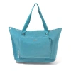 Baggallini Carryall Expandable Packable Weekender Tote Bag In Seaside Blue