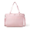 Baggallini Carryall Laptop Tote Bag In Bagg Pink
