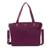 Baggallini Women's Carryall Laptop Tote Crossbody Bag In Mulberry