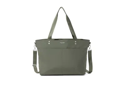 Baggallini Carryall Laptop Tote Tote Handbags Thyme: One Size In Gray