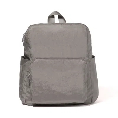 Baggallini Carryall Packable Backpack In Gray