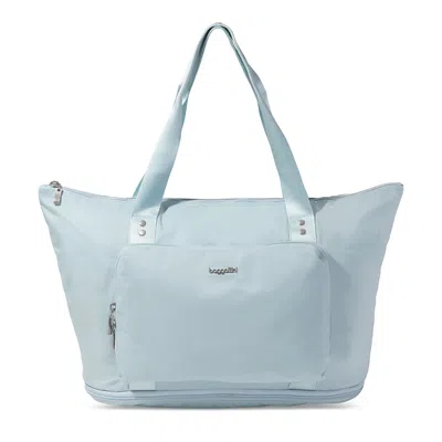Baggallini Carryall Packable Tote In Blue