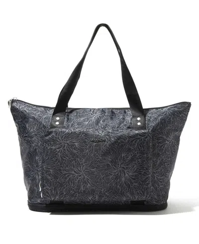 Baggallini Carryall Packable Tote In Midnight Blossom