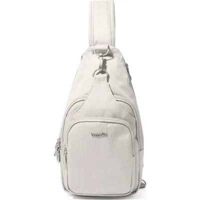 Baggallini Central Park Sling Bag In White