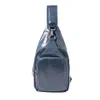 Baggallini Central Park Sling Bag In Mist Gloss Ripstop