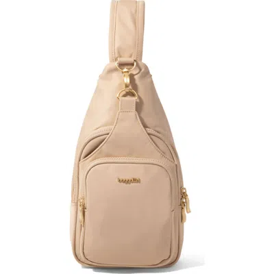 Baggallini Central Park Sling Bag In Neutral