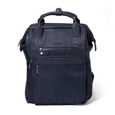 Baggallini Chelsea Laptop Backpack In French Navy Twill